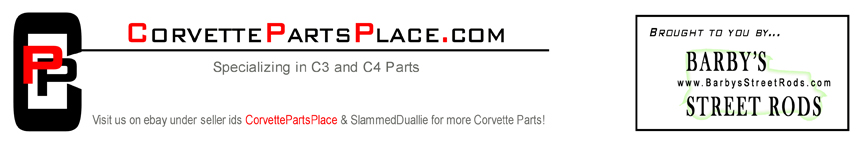 Corvette Parts Place - Specializing in C3 and C4 OEM Corvette Parts.