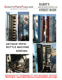 Antique Pepsi Bottle Machine great for the antique collector!